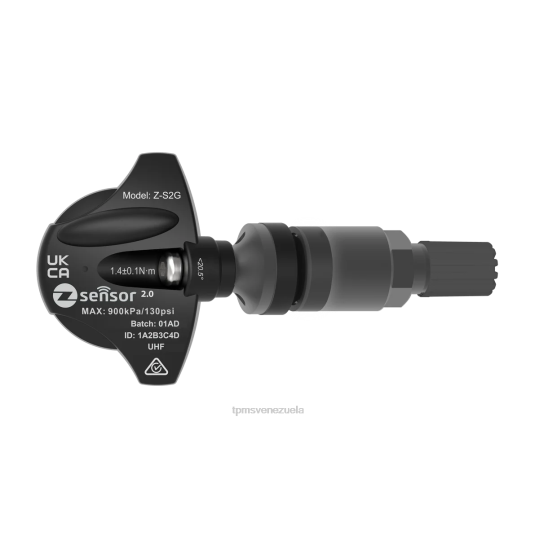 Sensor De Presión De Neumáticos Jeep Grand Cherokee 2XXF453 - Holden oe sensor tpms de repuesto - oe p/n 95712232, 13598773 frecuencia 433mhz vástago de válvula de metal - gris oscuro